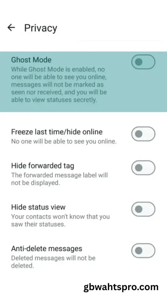 GBWhatsApp Pro Download 2025 Latest Version v18.50 Free 2 Ghost Mod